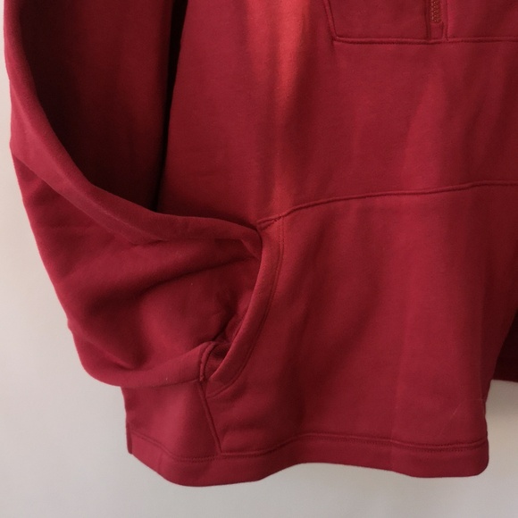 New With Tags Women's Old Navy Red Sweatshirt Size 3X w Front Pocket - Picture 5 of 7